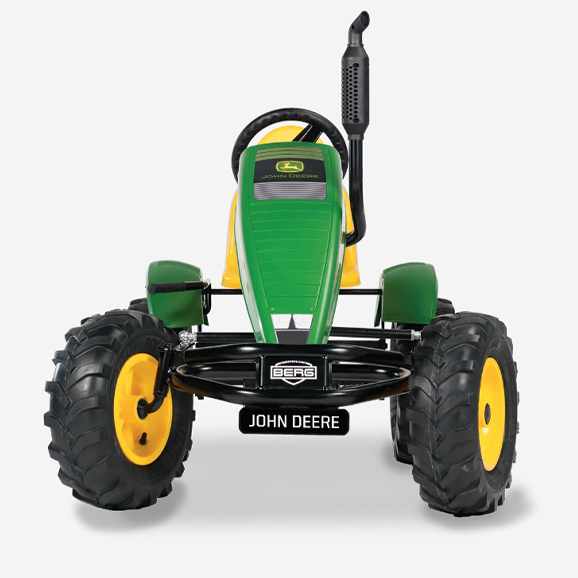 John Deere Balance Bike Senza Pedali, Ruote EVA 10", Telaio Acciaio, Per Bambini Da 18 Mesi In Su